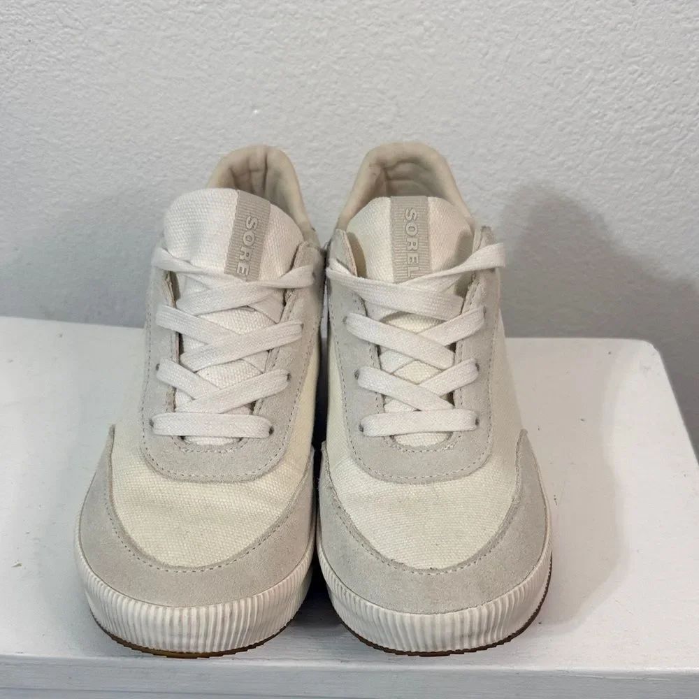 Sorel Women's Out 'N About III City Sneakers- off white/beige-10